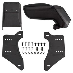 vidaXL Armst&ouml;d till bil universal 13x33x(33-53) cm ABS