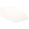 vidaXL Ben Kudde Vit 68 x 41 x 24 cm PU skum
