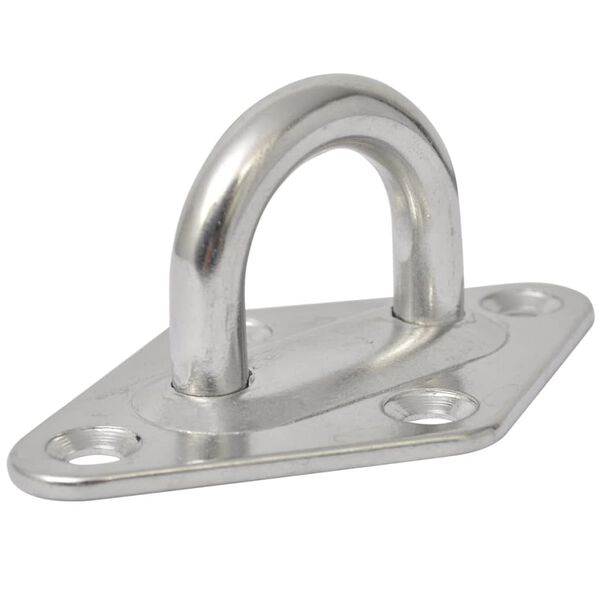 vidaXL Monteringssats f&ouml;r solsegel 5 delar rostfritt st&aring;l