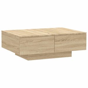 vidaXL Soffbord sonoma-ek 90x60x31 cm konstruerat tr&auml;