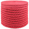 vidaXL Juterep 24 mm R&ouml;d 100% Tossa jute
