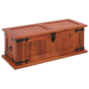 vidaXL F&ouml;rvaringskista 60x25x22 cm massivt akaciatr&auml;