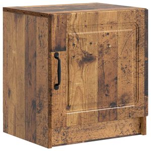 vidaXL Nattduksbord Gammalt tr&auml; 43 x 34,5 x 47 cm Konstruerat tr&auml;