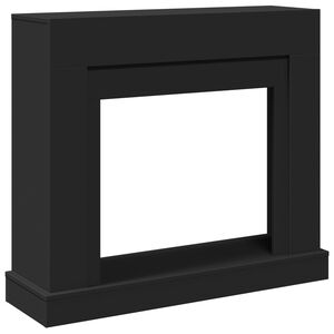 vidaXL Spiselkrans svart 100x30x87,5 cm konstruerat tr&auml;
