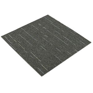 vidaXL Mattan platta Randig Ljusgr&ouml;n 50 x 50 cm 20 st PP och Bitumen