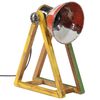 vidaXL Skrivbordslampa 25 W flerfärgad 30x17x40 cm E27