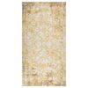vidaXL Utomhusmatta plattv&auml;vd 80x150 cm gul