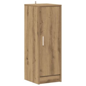 vidaXL Skosk&aring;p artisan ek 32x35x92 cm konstruerat tr&auml;