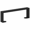 vidaXL M&ouml;belf&ouml;tter 12 st Svart 311 x 40,5 x 100 mm J&auml;rn