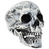 vidaXL Halloween-d&ouml;dskalle SPOOKA 2 st Vit 12 x 15 x 17.5 cm Plast