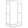 vidaXL Vedst&auml;ll 50x28x94 cm rostfritt st&aring;l