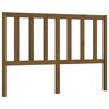 vidaXL S&auml;nggavel honungsbrun 141x4x100 cm massiv furu