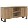 vidaXL TV-sk&aring;p Artisan Ek 104 x 35 x 50 cm Konstruerat tr&auml;