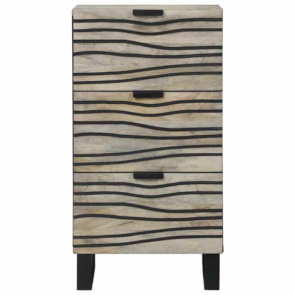 vidaXL Medielagringssk&aring;p och hyllor Vit och svart 40 x 33 x 75 cm