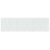 vidaXL Spetsgardin Vit 140x900cm Polyester