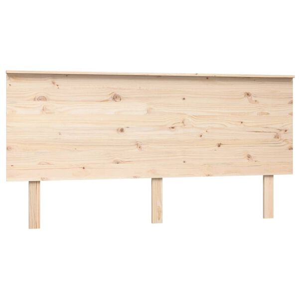 vidaXL S&auml;nggavel 164x6x82,5 cm massiv furu