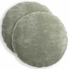 vidaXL Kudd&ouml;verdrag 2 pcs HEERLEN Gr&ouml;n &Oslash; 40 cm Chenilletyg