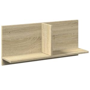 vidaXL V&auml;ggsk&aring;p 70x16,5x30 cm sonoma-ek konstruerat tr&auml;