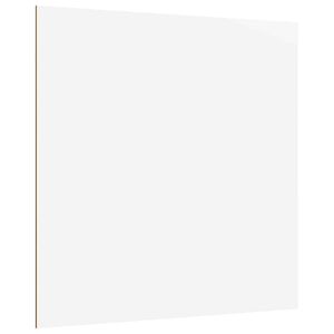 vidaXL Dekorpaneler 12 st Vit 30 x 30 x 0.27 cm Konstruerat tr&auml;