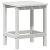 vidaXL Sidobord Vit 38 x 38 x 46 cm polyeten