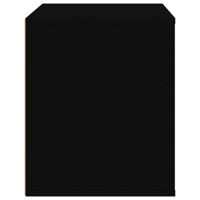 vidaXL Sängbord svart 50x39x47 cm