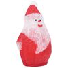 vidaXL Jultomte med LED-belysning akryl inne/ute 28 cm