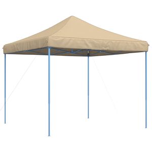 vidaXL Partyt&auml;lt 292 x 292 x 315 cm Beige Oxford Tyg
