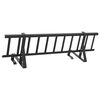 vidaXL Taksn&ouml;skydd Svart 100 x 29,5 x 34,5 cm St&aring;l