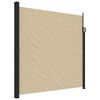 vidaXL Inf&auml;llbar sidomarkis beige 200x600 cm
