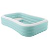 INTEX Pool Lounge Flyt INTEX Ljusbl&aring; och vit 264 x 165 x 56 cm PVC