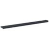 vidaXL F&ouml;nsterbr&auml;da Anthracit med tr&auml;&aring;dring 120 x 15 x 4,5 cm PVC
