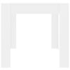 vidaXL Matbord vit 160x80x76 cm konstruerat tr&auml;