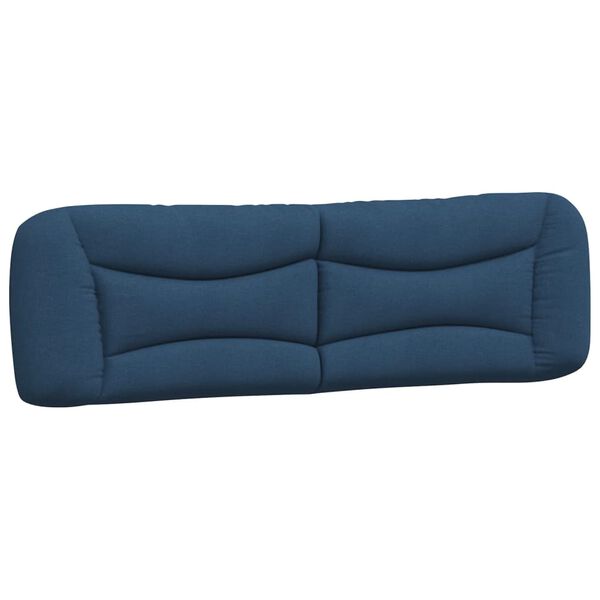 vidaXL Headboard Cushion "Hvar" Blue 180 cm Fabric