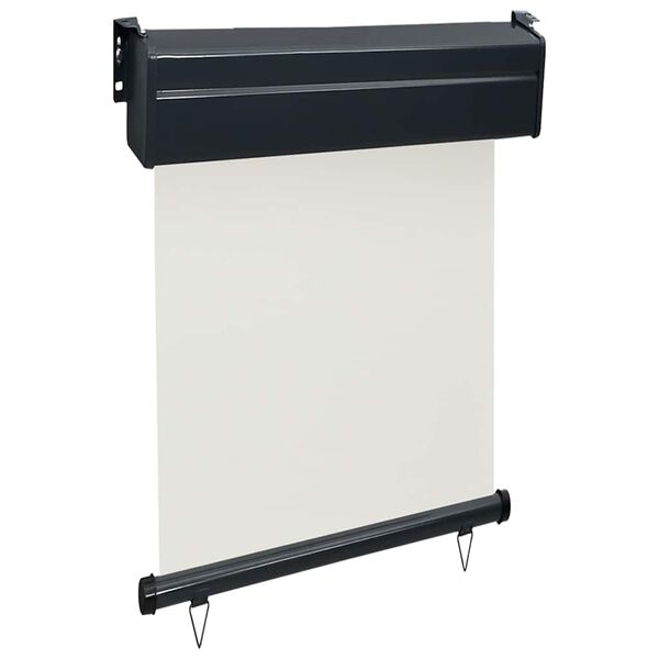 vidaXL Balkongmarkis 65x250 cm gr&auml;ddvit