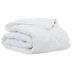 vidaXL Sommar Duvet 202 x 136 x 3 cm Sommar Polyester Vit Andningsbar