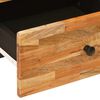 vidaXL Nattduksbord 2 pcs Brun 40 x 33 x 46 cm Massivt mangotr&auml;