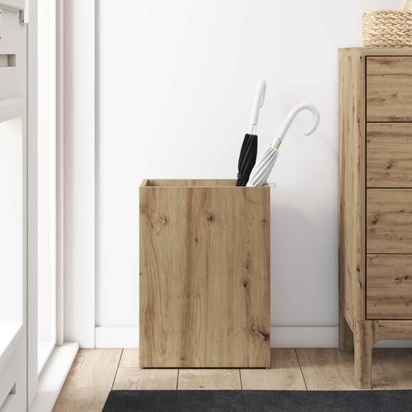 vidaXL F&ouml;rvaringskrok & St&auml;ll med lagring Artisan Ek 40 x 20 x 55,5 cm