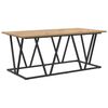 vidaXL Kaffeebord Artisan Ek 100 x 50 x 40 cm