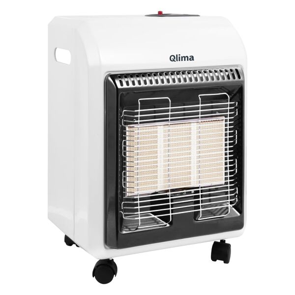 Qlima 2-i-1 Gasolv&auml;rmare GH 741 RM 4,1 kW vit