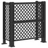 vidaXL Soptunna Spalj&eacute; Antracit 123 x 47 x 114 cm PP