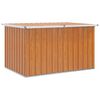 vidaXL Utomhusf&ouml;rvaringsl&aring;da tr&auml; 150 x 101 x 91 cm Galvaniserat st&aring;l