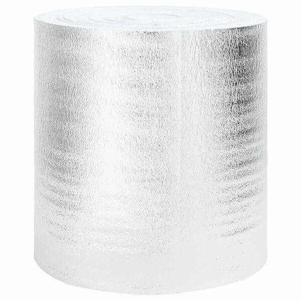vidaXL Värmereflektor för element Silver 0.5 x 25 m Aluminium