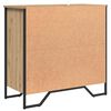 vidaXL Sideboard Artisan Ek 78 x 35 x 74.5 cm