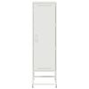 vidaXL Högskåp vit 36x39x123 cm stål