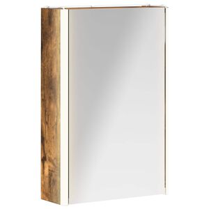 vidaXL Badrumsspegelsk&aring;p f&ouml;r R&ouml;kt ek 33 x 11,5 x 50 cm