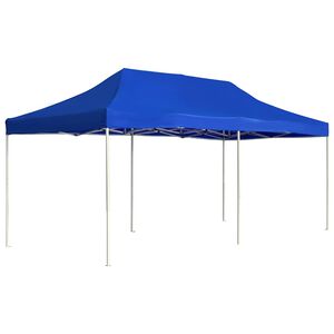 vidaXL Hopf&auml;llbart partyt&auml;lt aluminium 6x3 m bl&aring;