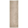 vidaXL Mjuk matta HUARTE med kort lugg tv&auml;ttbar sandbeige 80x250 cm