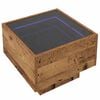 vidaXL Kaffeebord Gammalt tr&auml; 40 x 40 x 30 cm