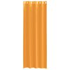 vidaXL Voile gardiner med genomföringar 2 st orange 140x300 cm