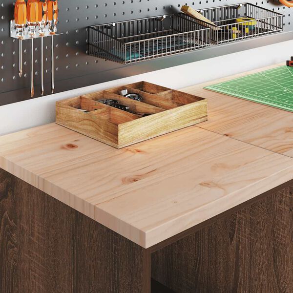 vidaXL Garageskåp 2 st, brun ek konstruerat trä